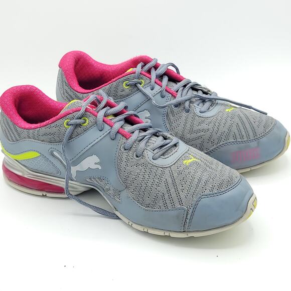 Puma Cell Riaze cross training gray pink women's size 8.5 - Picture 3 of 9